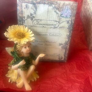 Spring Faerieblossom…Morning Mist.Style #36117 Fairy figurine